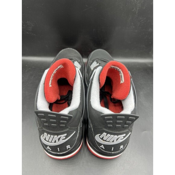 Air Jordan 4 Retro OG \'Bred\' 2019 Men’s Size 13 (308497-060) CLEAN main image 9